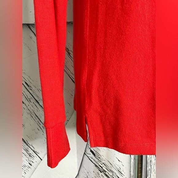 LNA Cut Out Sweater Red Small - Picture 5 of 7